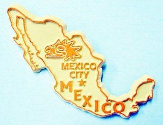 Mexico Country Outline Fridge Magnet: Refrigerator Magnets: Kitchen & Dining