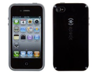 Speck Products CandyShell Case for iPhone 4 only(Black/Gray, Fits AT&T iPhone): Cell Phones & Accessories