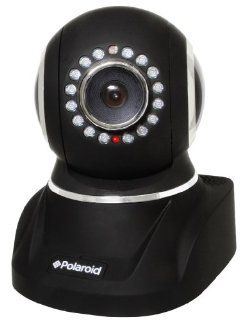 Polaroid IP300B wireless IP Network Security Camera, Pan and Tilt, IR cut Filter, Black   7 Pack : Surveillance Remote Home Monitoring Systems : Camera & Photo