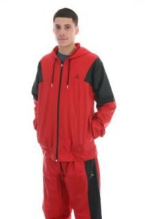 Air Jordan Men's Sweatsuit in Red/Black (519667 695) : Athletic Tracksuits : Clothing