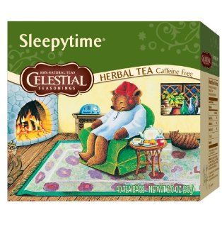 Celestial Seasonings Herb Tea, Sleepytime, 40 Count Tea Bags (Pack of 6) : Herbal Teas : Grocery & Gourmet Food