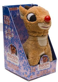 Rudolph the Red Nose Reindeer Singing 8" Plush: Toys & Games