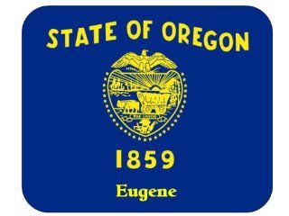 US State Flag   Eugene, Oregon (OR) Mouse Pad: Everything Else