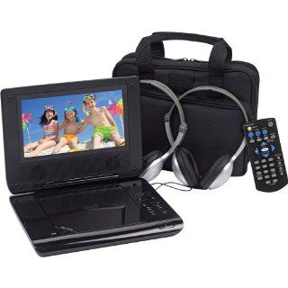 Audiovox D705PK 7 inch Portable DVD Player with Car Headrest Mounting Kit: Electronics