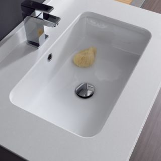 Bissonnet Traffic Agres Ceramic Bathroom Sink   118370