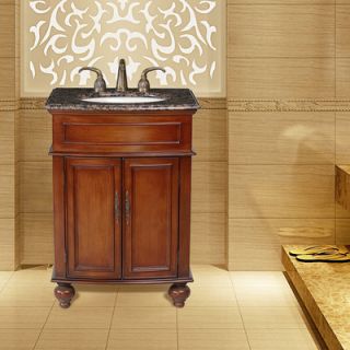 Stufurhome Prince 26 Bathroom Vanity Set