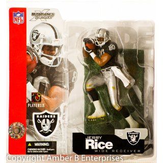 McFarlane Toys NFL Sports Picks Series 5 Action Figure Jerry Rice (Oakland Raiders): Toys & Games