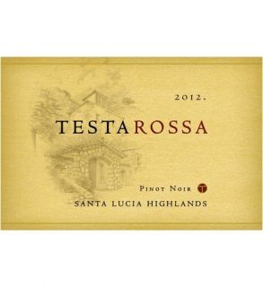 2012 Testarossa Winery Santa Lucia Highlands Pinot Noir 750 mL: Wine