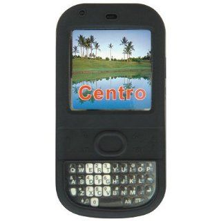 Palm Centro 690 Premium Black Silicone Skin Case Cover: Cell Phones & Accessories