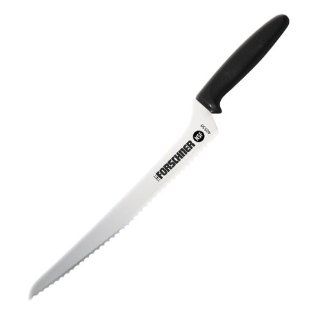 Bread Knife, 9 in, Wavy Edge, Black Nylon Handle Bread Knives Kitchen & Dining