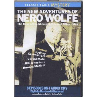The New Adventures of Nero Wolfe The Case of the Midnight Ride and Other Tales (Classic Radio Mysteries) Original Radio Broadcasts 9780977081912 Books