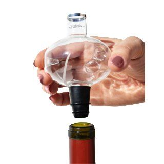 Soiree bottle top Wine Decanter & Aerator: Kitchen & Dining