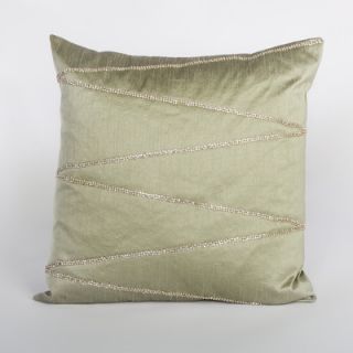 Debage Inc. Bling Silk Wave Rhinestone Pillow