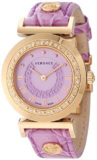 Versace Women's P5Q81D702 S702 Vanitas Diamond Rose Gold Ion Plated Stainless Steel Watch: Watches