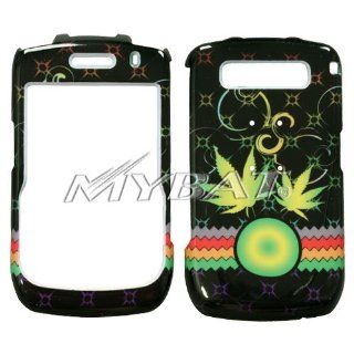 Blackberry 8900 Jamaica Marijuana Phone Protector Case Cell Phones & Accessories