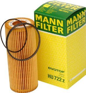 Mann Filter HU 722 Z Metal Free Oil Filter Automotive