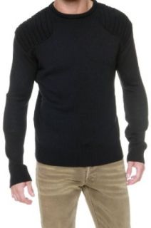 Karl Lagerfeld Soft Knit Sweater, Color Black at  Mens Clothing store