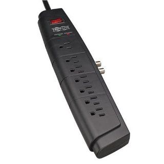 Tripp Lite HT706TV Home Theater Surge Protector Strip 7 Outlet Coax 6ft Cord 1500 Joules: Electronics