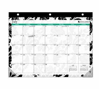 AT A GLANCE 2013 2014 Madrid Academic Year Mini Monthly Desk Pad Calendar, 11 x 8.5 Inches (SK93 706A A3) : Office Desk Pad Calendars : Office Products