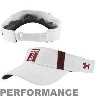 Texas Tech Red Raider cap : Under Armour Texas Tech Red Raiders Performance Sideline Visor   White : Sports Fan Apparel : Sports & Outdoors