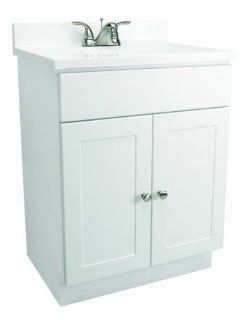 Design House 541615 Vanity Combo White Vanity Bathroom Cabinet with 2 Doors, 31 Inch by 19 Inch by 31.5 Inch: Home Improvement