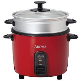 Aroma ARC 717 1NGR 14 Cup Rice Cooker & Food Steamer: Kitchen & Dining