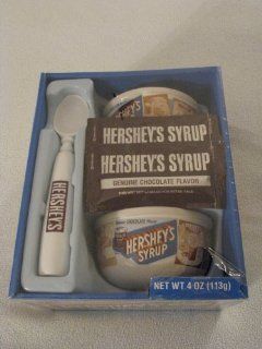 Hershey's Syrup Sundae Boxed Set, Includes Spoon and Two Bowls: Dessert Bowls: Kitchen & Dining