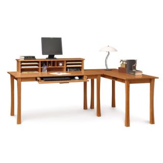 Copeland Furniture Berkeley Desk with Keyboard Tray 3 BER 10