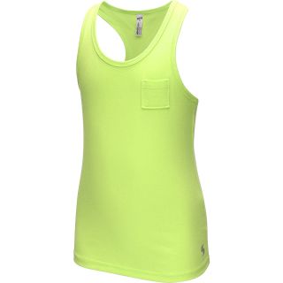SOFFE Girls Pocket Tank   Size Small, Lime Green
