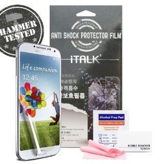 Premium Cellto Samsung Galaxy S4 Screen Protector   Military Grade Anti Shock (Newest Technology)/ Scratch Proof / Bubble Free   Verizon, AT&T, Sprint, T Mobile, International, and Unlocked for Galaxy S IV SIV i9500 Cell Phones & Accessories