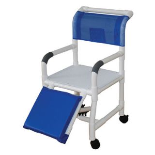 MJM International Standard Deluxe 18 Shower Chair and Optional