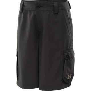 UNDER ARMOUR Boys Cargo Shorts   Size: Xl, Charcoal