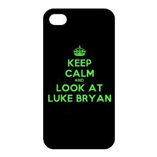 Luke Bryan iPhone 4/4s Case Hard Cover Protective Back Fits Case PC4623 Cell Phones & Accessories