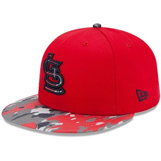 NEW ERA Mens St Louis Cardinals Camo Break 9FIFTY Adjustable Cap   Size:
