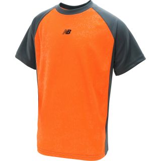 NEW BALANCE Boys Megawatt Short Sleeve T Shirt   Size: Xl, Orange