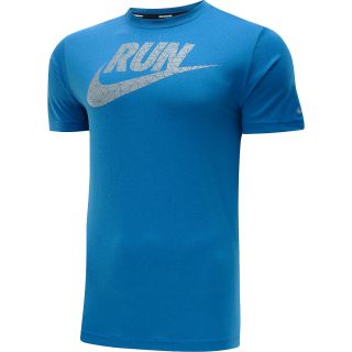 NIKE Mens Legend Swoosh Short Sleeve Running T Shirt   Size: 2xl, Military