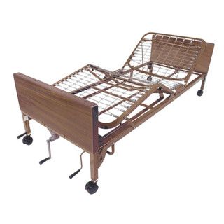 Multi height Laminated Manual Hospital Bed