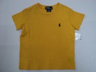 Polo Ralph Lauren Short sleeved Crewneck Tee Toddler Boys 2T Coastal Yellow Clothing