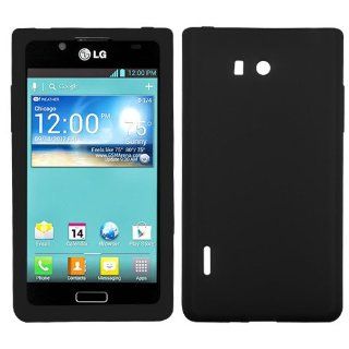 LG 730 US730 Venice, Splendor Soft Skin Case Black Skin Alltel, Boost Mobile, U.S. Cellular: Cell Phones & Accessories