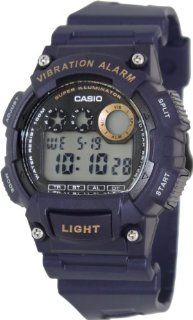 Casio Men's Core W735H 2AV Blue Resin Quartz Watch with Digital Dial: Watches