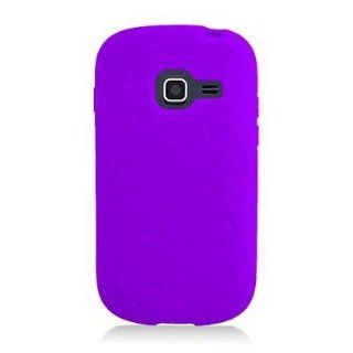 For Straight Talk Net10 SAMSUNG Galaxy Centura SCH S738C Silicone Case Purple: Cell Phones & Accessories