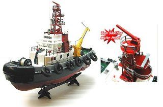 RTR Seaport Tug Boat Remote Control RC Work Boat 1/10th Scale (Color May Vary): Toys & Games