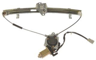 Dorman 741 742 Front Driver Side Replacement Power Window Regulator with Motor for Honda Civic: Automotive