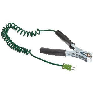 Hanna Instruments HI766TV1 Pipe Clamp Thermocouple Probe, 1m Cable: Science Lab Instruments: Industrial & Scientific