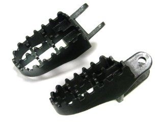 Steel Foot Pegs Footpegs for Honda Cr80 Xr250 Xr350r Xr400 Xr600r Xr650r Xr650l: Automotive