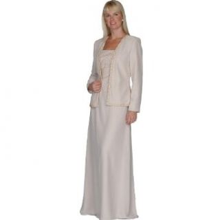 Mother of Bride Groom Evening Dress by Sean Collection (7257), 6, Champagne at  Womens Clothing store