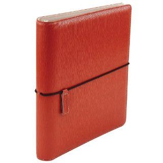 Wilson Jones Cut and Sewn Binder, Round Rings, 1 Inch, Brick Red (W31903) : Leather Binders : Office Products
