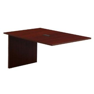 High Point Hyperwork 4' Boat Shaped Conference Table Extension with Data Port : Office Products