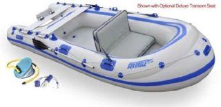 Sea Eagle 124SMB Inflatable Motormount Boat FISHERMAN DREAM Package : Open Water Inflatable Rafts : Sports & Outdoors