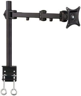 Mount It! Articulating Single Arm Computer Monitor Desk Mount for 27 Inch Monitors (MI 751) : Computer Monitor Stands : Office Products